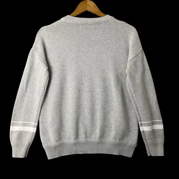 Harper Lane Women's Gray Knit Warm Winter Chunky Knit Sweater SZ/S - Picture 2 of 15